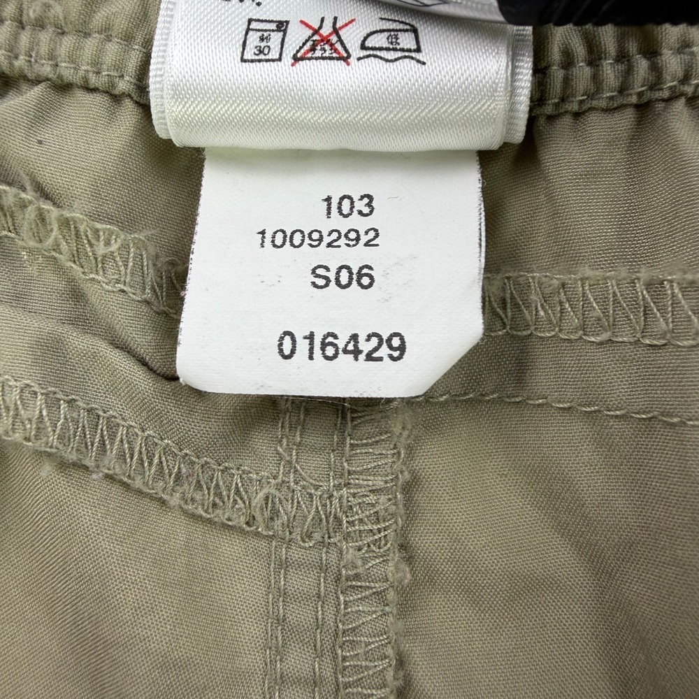 The North Face Stow Hiking Shorts Womens XL Khaki Green Nylon Outdoor Utility - Picture 4 of 12